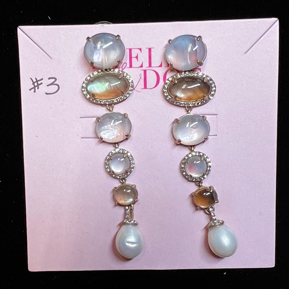 Stella & Dot Modern Bohemian Statement Earrings